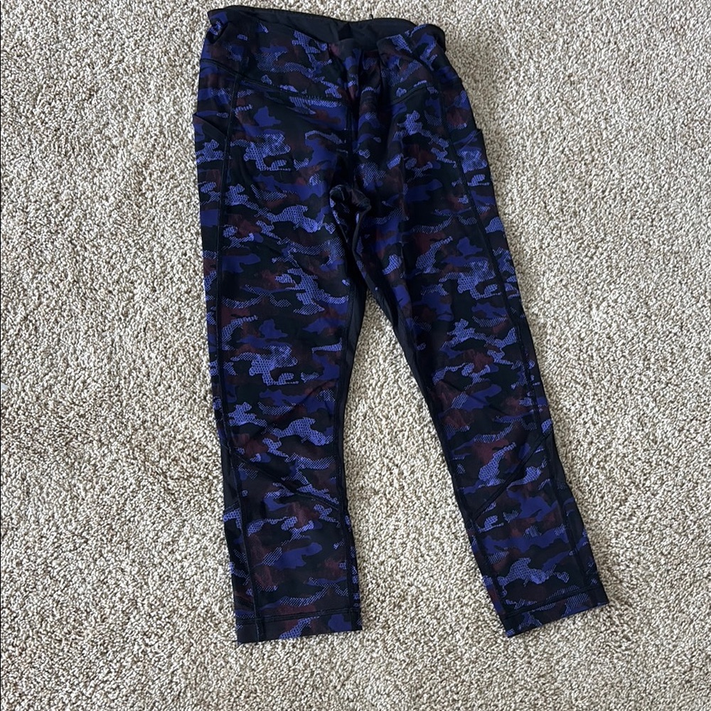 Camo Lululemon Capris